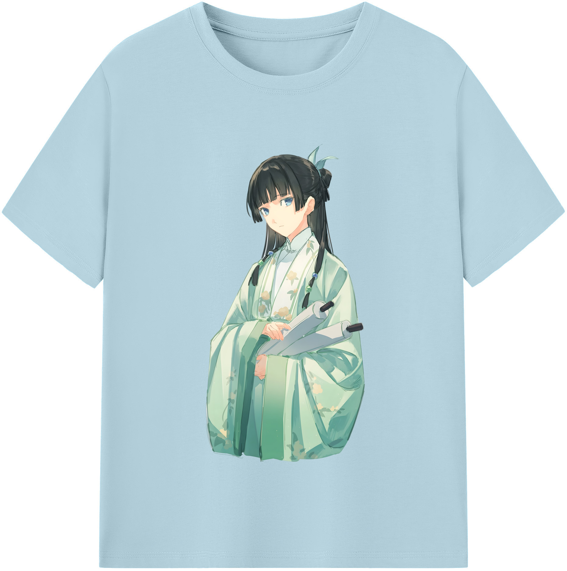（画像用） 薬屋のひとりごと The Apothecary Diaries 綿100％半袖Tシャツ（フロントプリント）